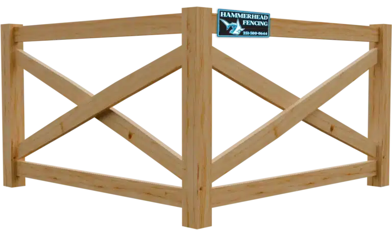 Crossbuck Fence